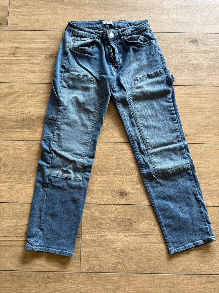 Legend carpenter denim broek, Ophalen of Verzenden, Nieuw, Blauw, W32 (confectie 46) of kleiner