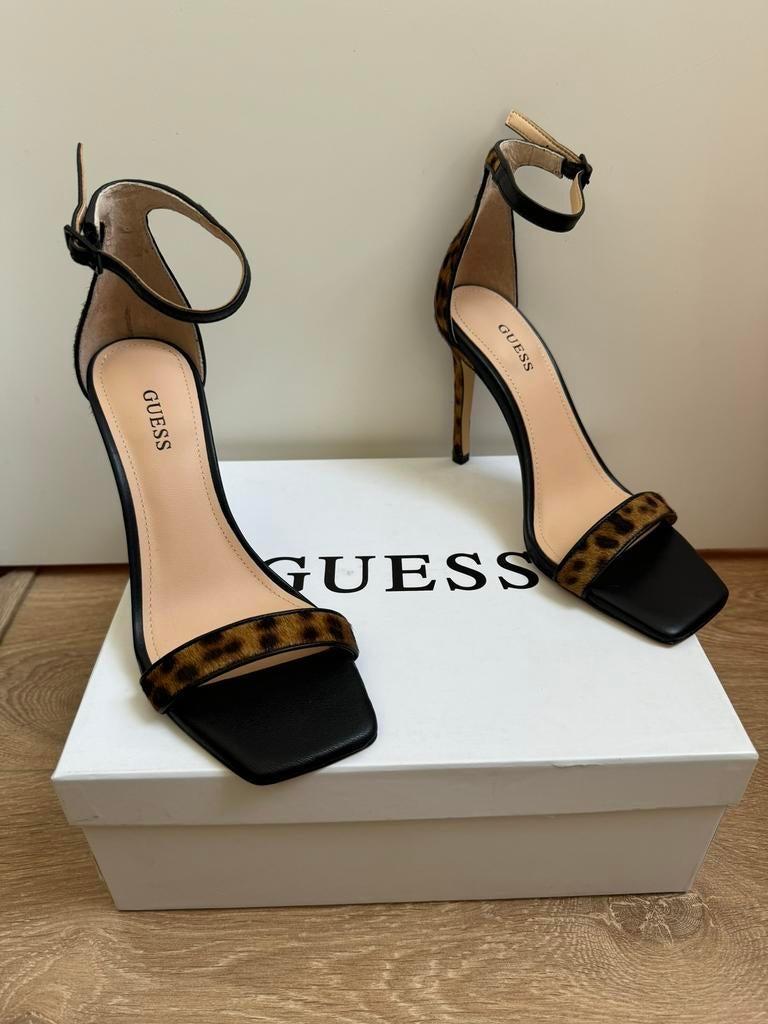 Nieuw Guess pumps hakken Leopard maat 36, Pumps, Zwart, Nieuw, Ophalen of Verzenden