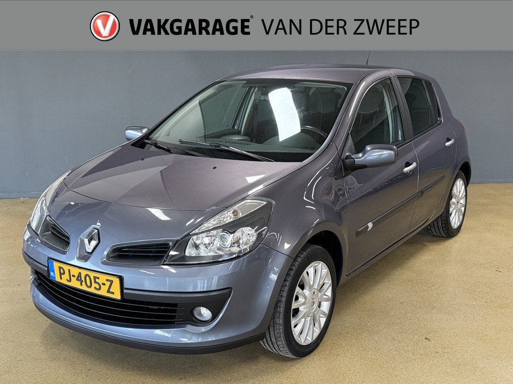 Renault Clio 1.6-16V Rip Curl | Nieuwe APK (bj 2007), Voorwielaandrijving, Gebruikt, 4 cilinders, Blauw