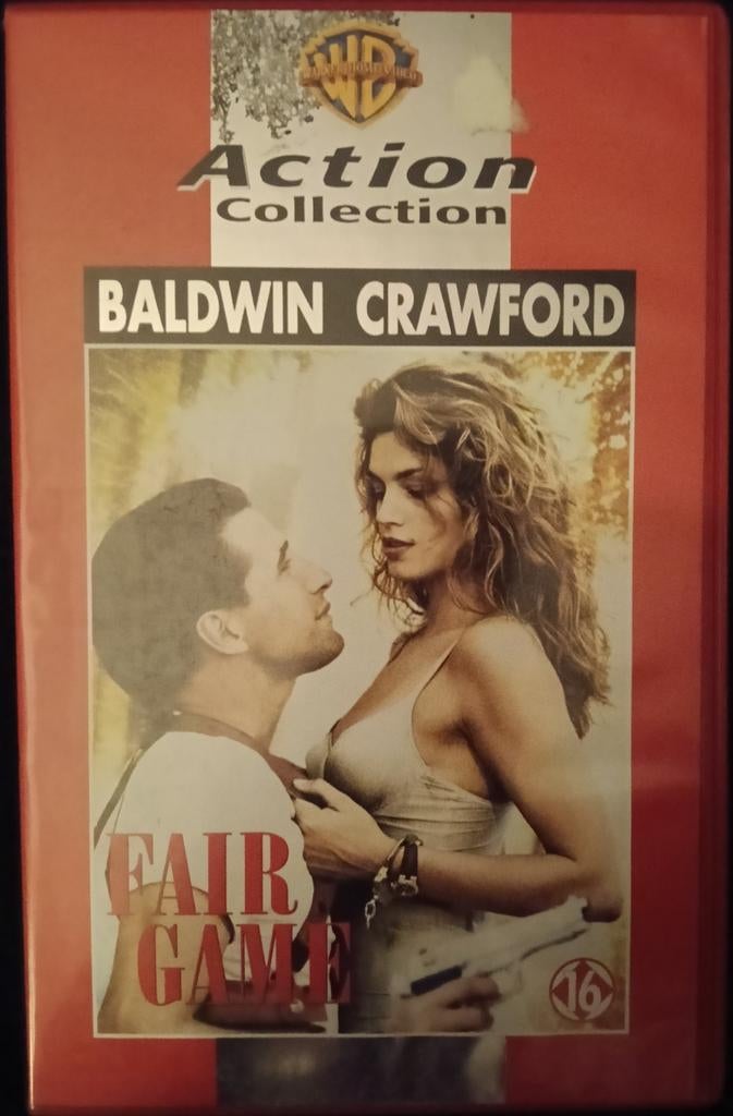 Fair Game vhs, Vanaf 16 jaar, Ophalen of Verzenden, Zo goed als nieuw, Actie en Avontuur