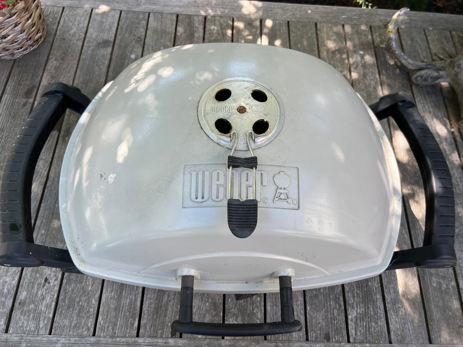 Weber tafelmodel BBQ - Gebruikt maar in goede staat, Ophalen, Gebruikt