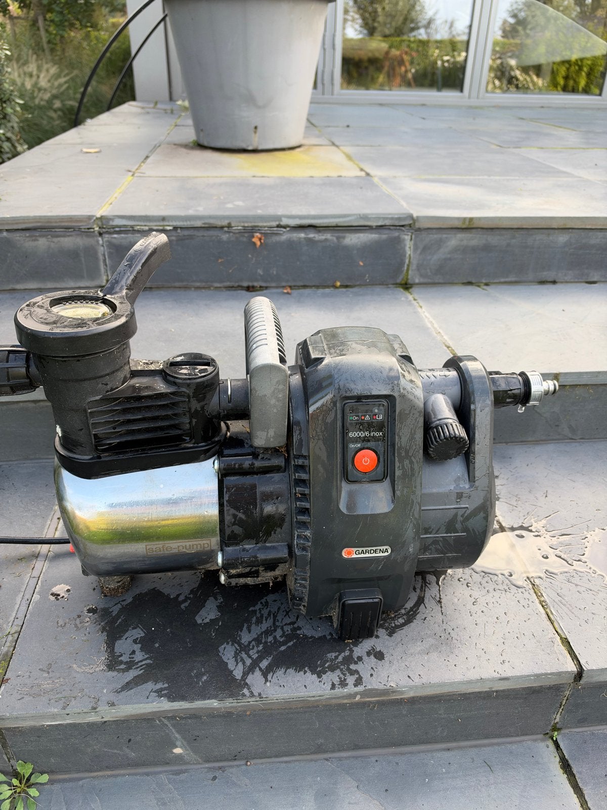 Gardena 6000/6 Inox Hydrofoorpomp, Ophalen of Verzenden, Gebruikt, Elektrisch, Hydrofoorpomp