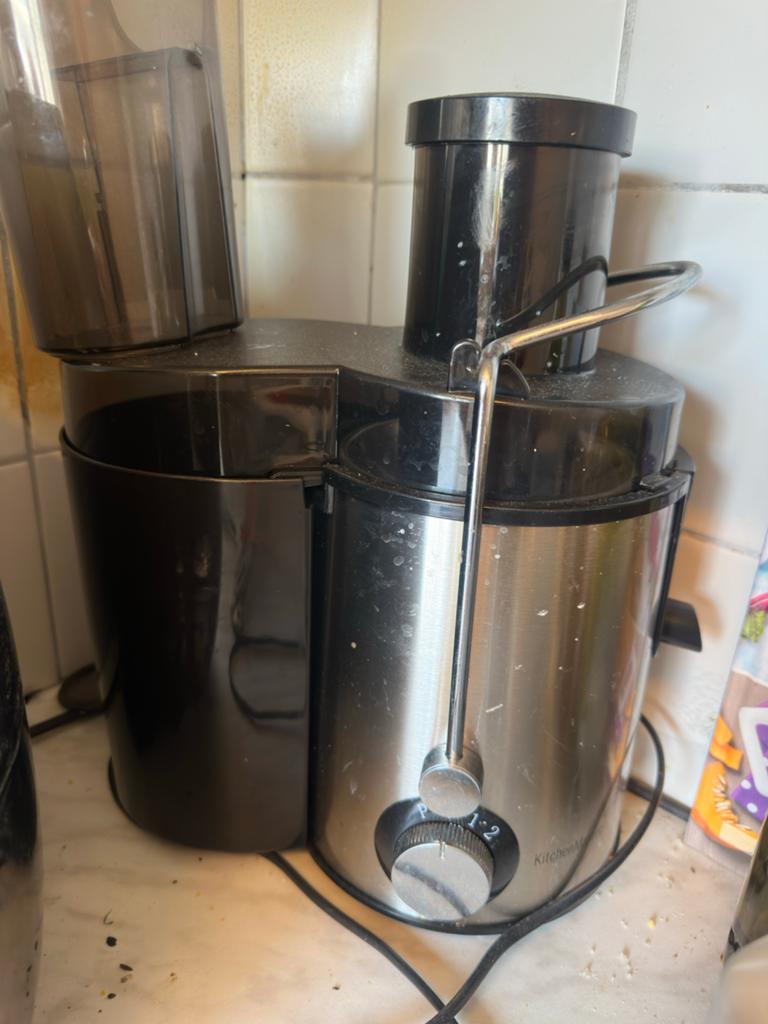 KitchenAid Sapcentrifuge - Zo goed als nieuw, Witgoed en Apparatuur, Juicers, Zo goed als nieuw, Sapcentrifuge, Elektrisch, Ophalen