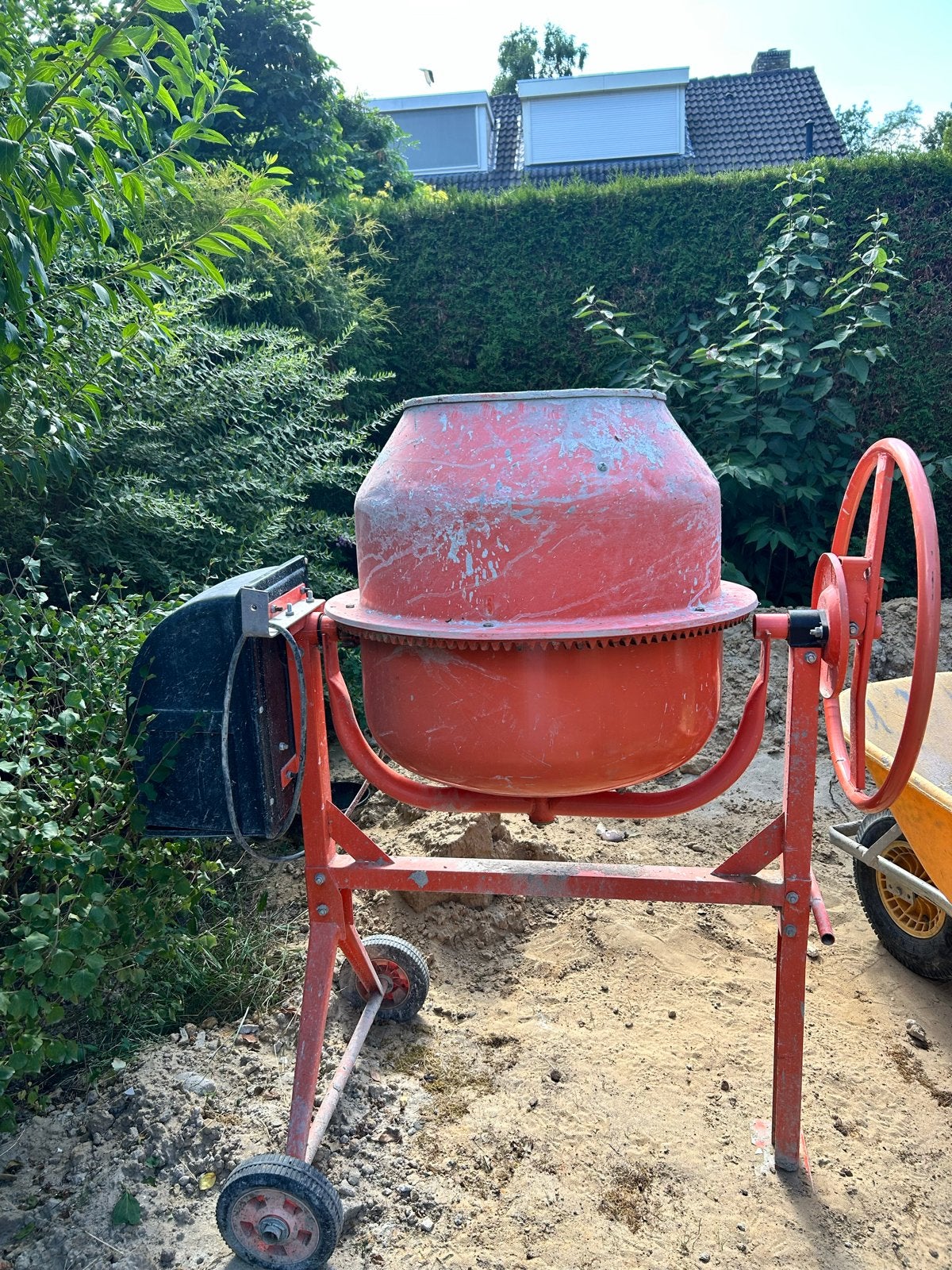 HBM 140 Liter Betonmolen - Gebruikt, Ophalen, Gebruikt