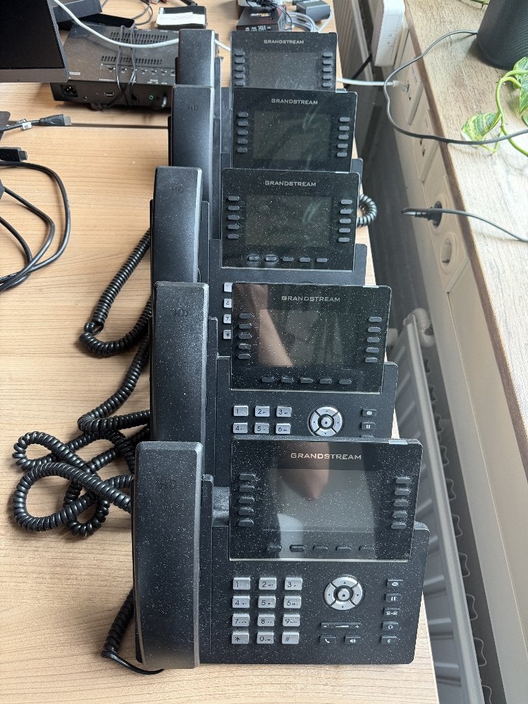 5 Grandstream zakelijke VoIP-telefoons, Ophalen, Gebruikt, Telefoon