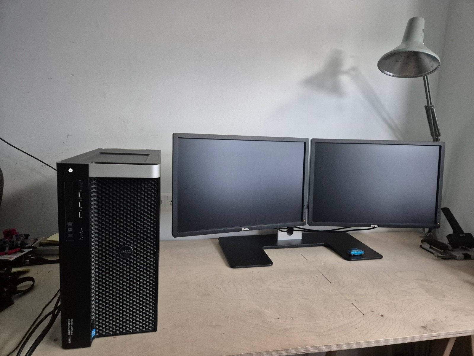 Complete Dell Workstation Set | Precision T7910 + Dual 24", Computers en Software, Desktop Pc's, Ophalen