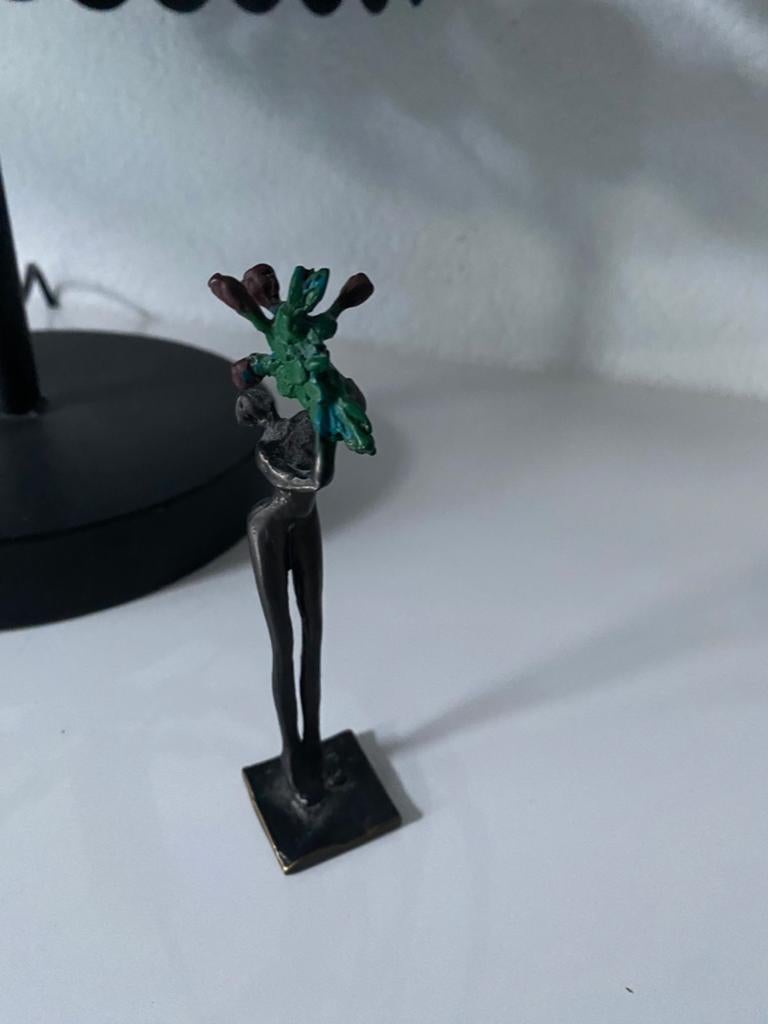 Ricky Jansen sculptuur, Ophalen