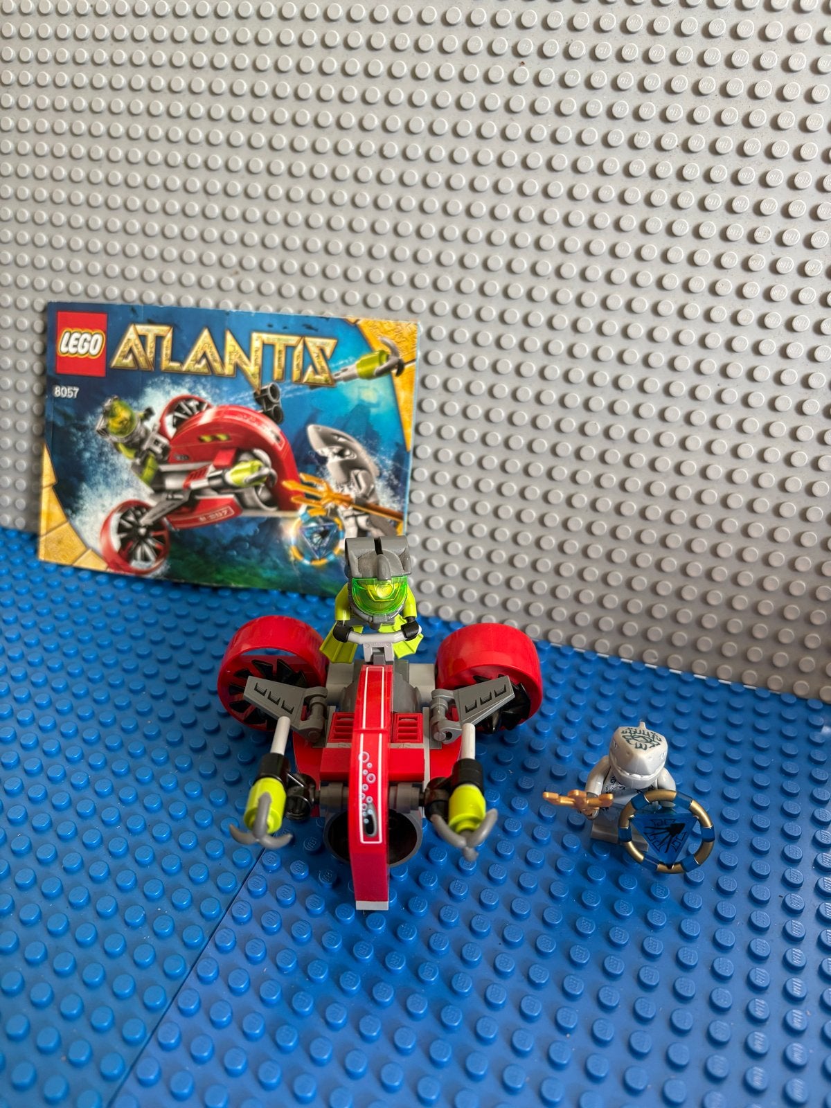 LEGO Atlantis 8057 Wreck Raider met minifiguren, Ophalen of Verzenden, Zo goed als nieuw, Overige merken