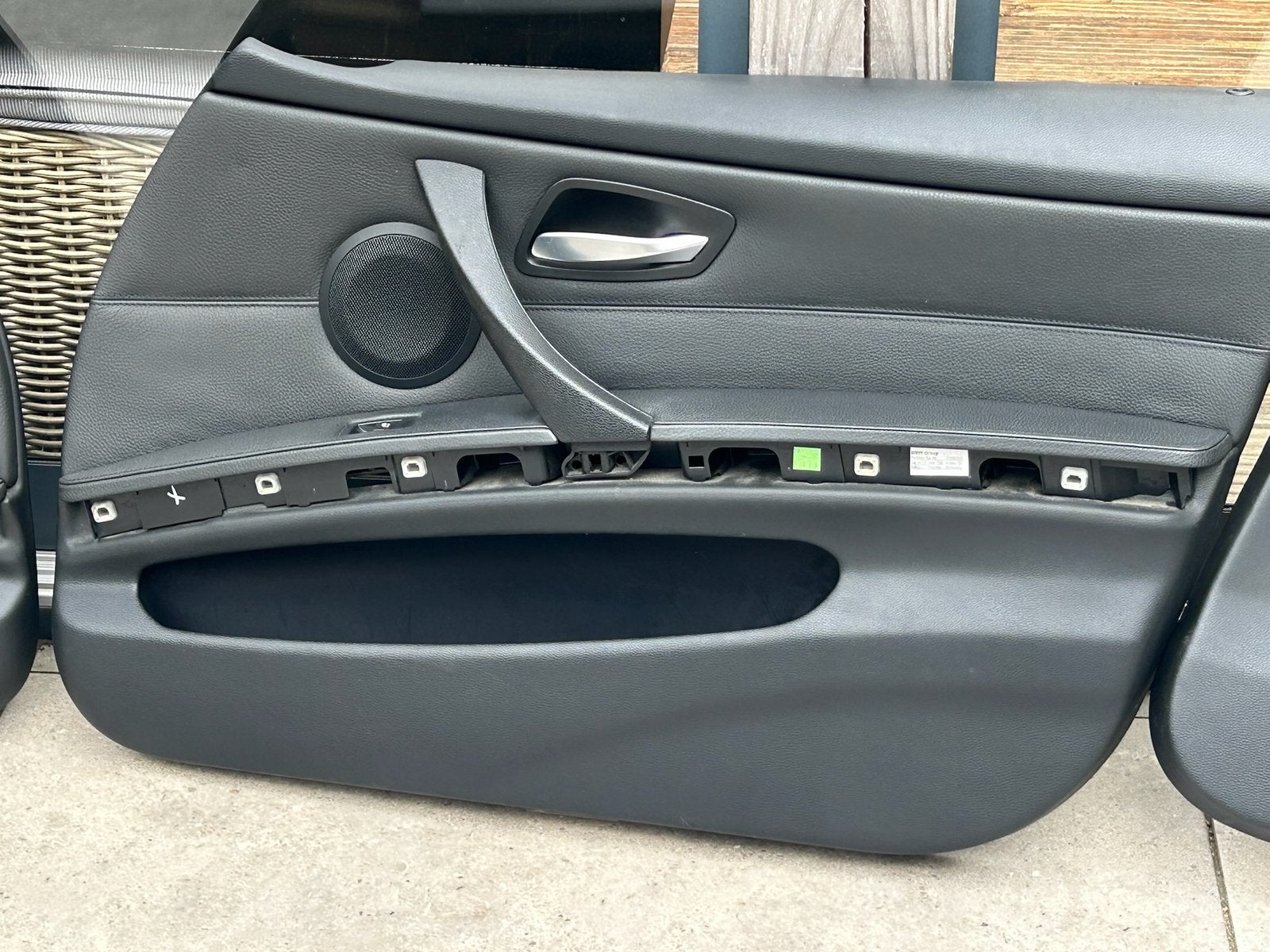 Bmw e90 e91 325 330 335i leer deurpanelen, Ophalen of Verzenden, Nieuw, BMW, Spatbord