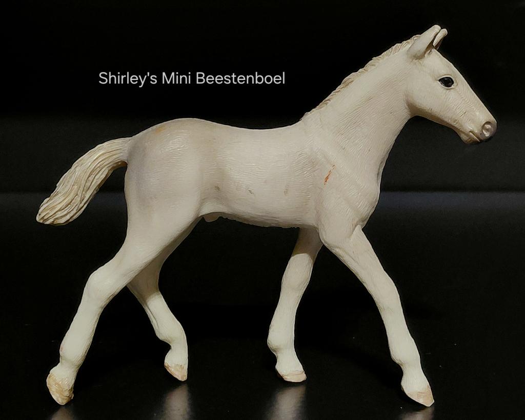 schleich holstein veulen, Verzamelen, Dierenverzamelingen, Gebruikt, Beeldje of Figuurtje, Paard, Ophalen of Verzenden