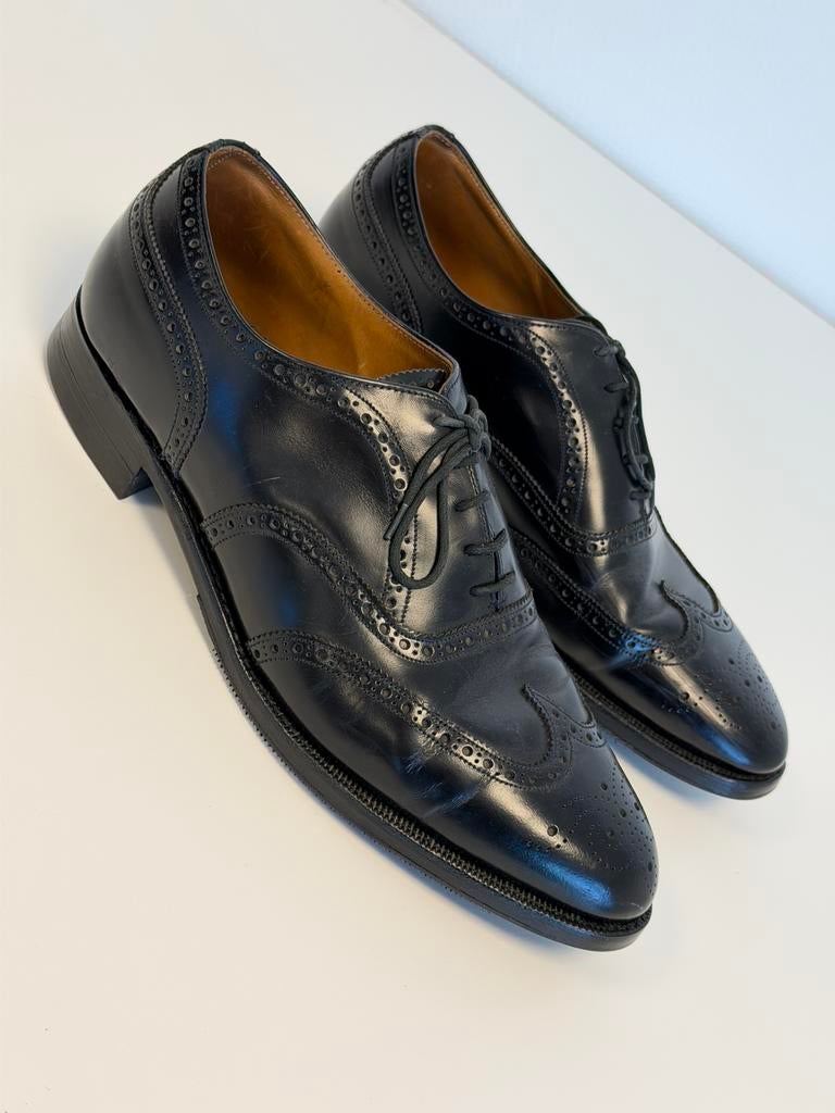 Cheaney Woodstock brogues zwart leer 43 leather schoenen, Kleding | Heren, Schoenen, Zwart, Ophalen of Verzenden, Zo goed als nieuw