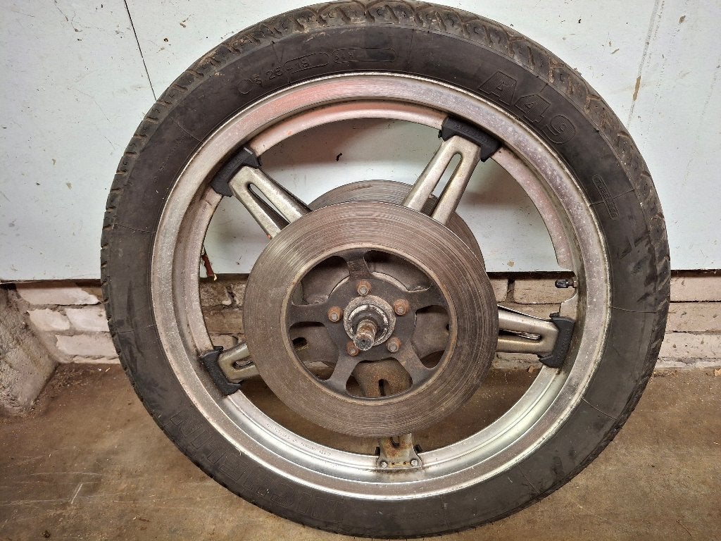Honda cb750 Comstar voorwiel (cb750 k cb750k cb 750 oldtimer, Gebruikt, ., Ophalen of Verzenden, .