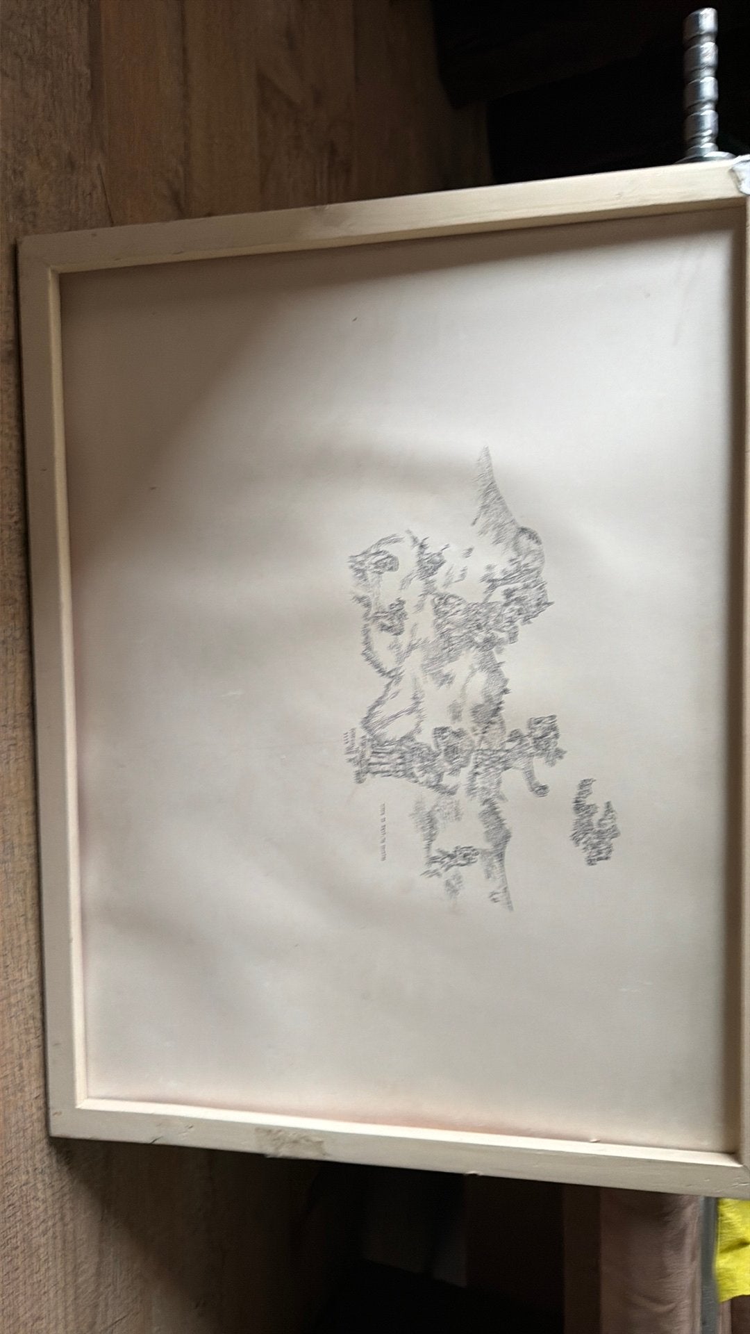Originele BKR Tekening 34x20cm - J. BALTUS - Wrong or Right, Ophalen of Verzenden, Tekening, Potloodtekening, Origineel
