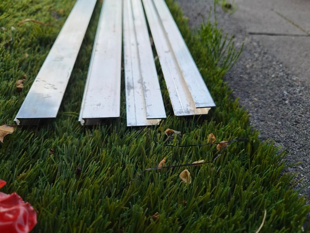 Keralit startprofiel, 4 stuks van 4m, Doe-het-zelf en Verbouw, Hout en Planken, Minder dan 25 mm, Overige typen, Ophalen of Verzenden