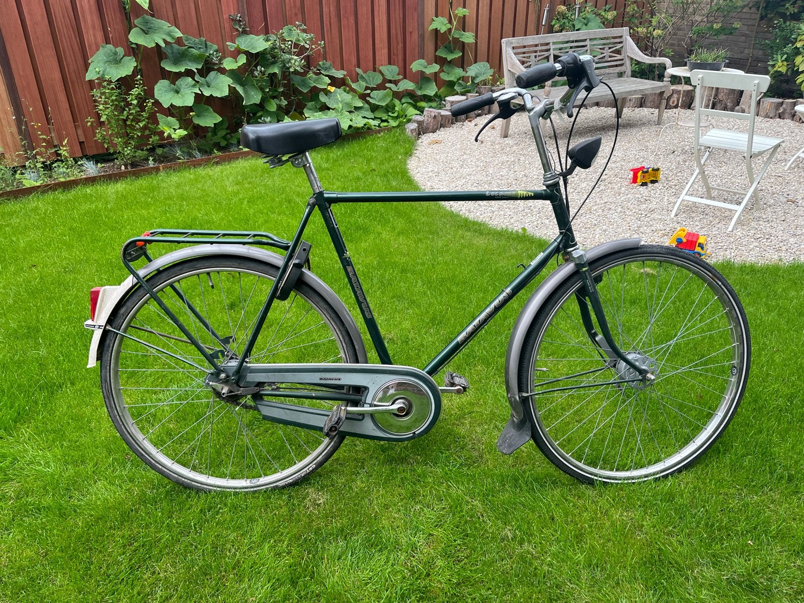 Batavia herenfiets met trommelremmen - netjes onderhouden, Fietsen en Brommers, Ophalen, Gebruikt, Versnellingen, Batavus