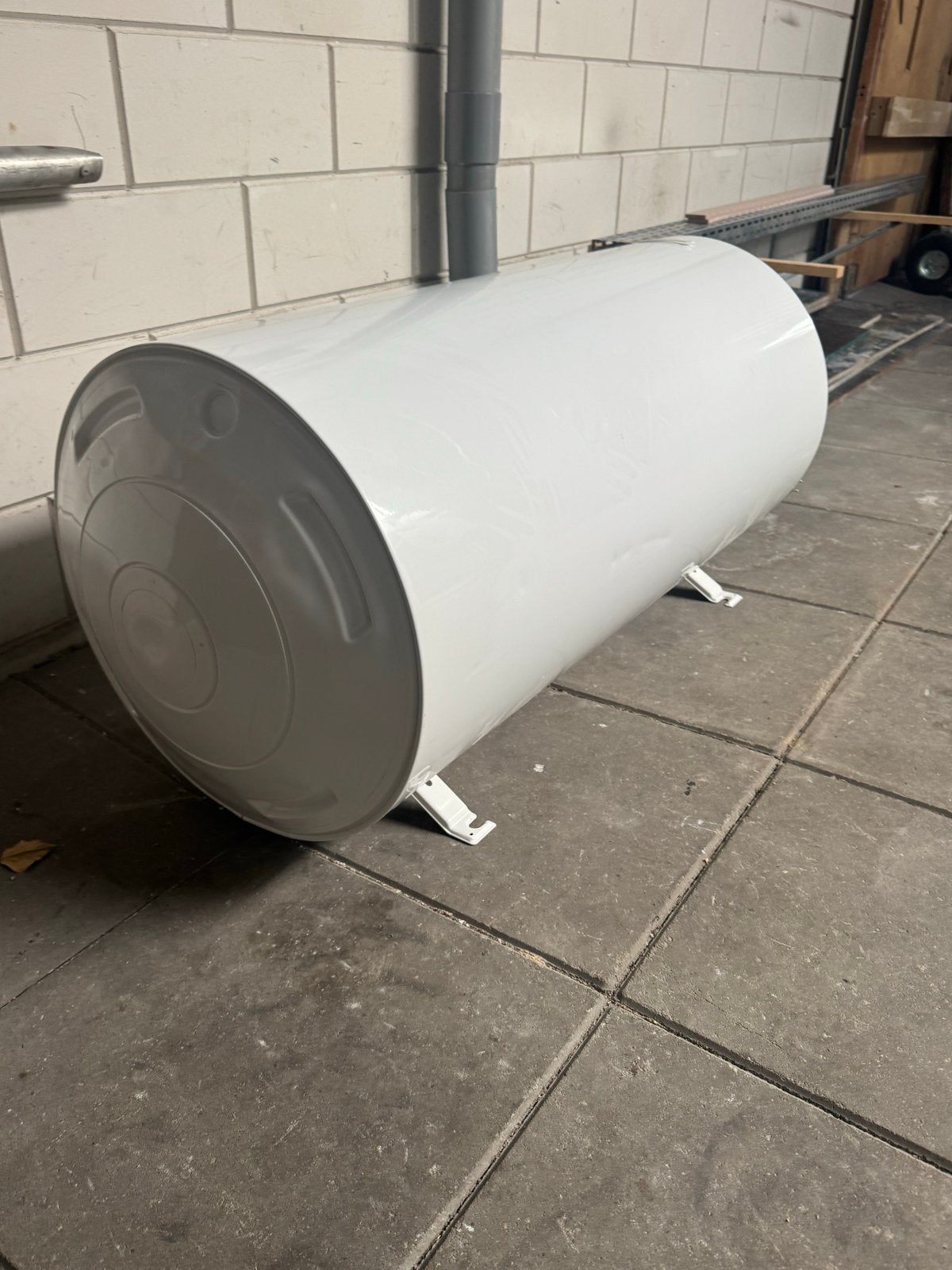 Ariston 200L Horizontale Boiler, 30 tot 80 cm, Overige typen, 150 cm of meer, Ophalen of Verzenden