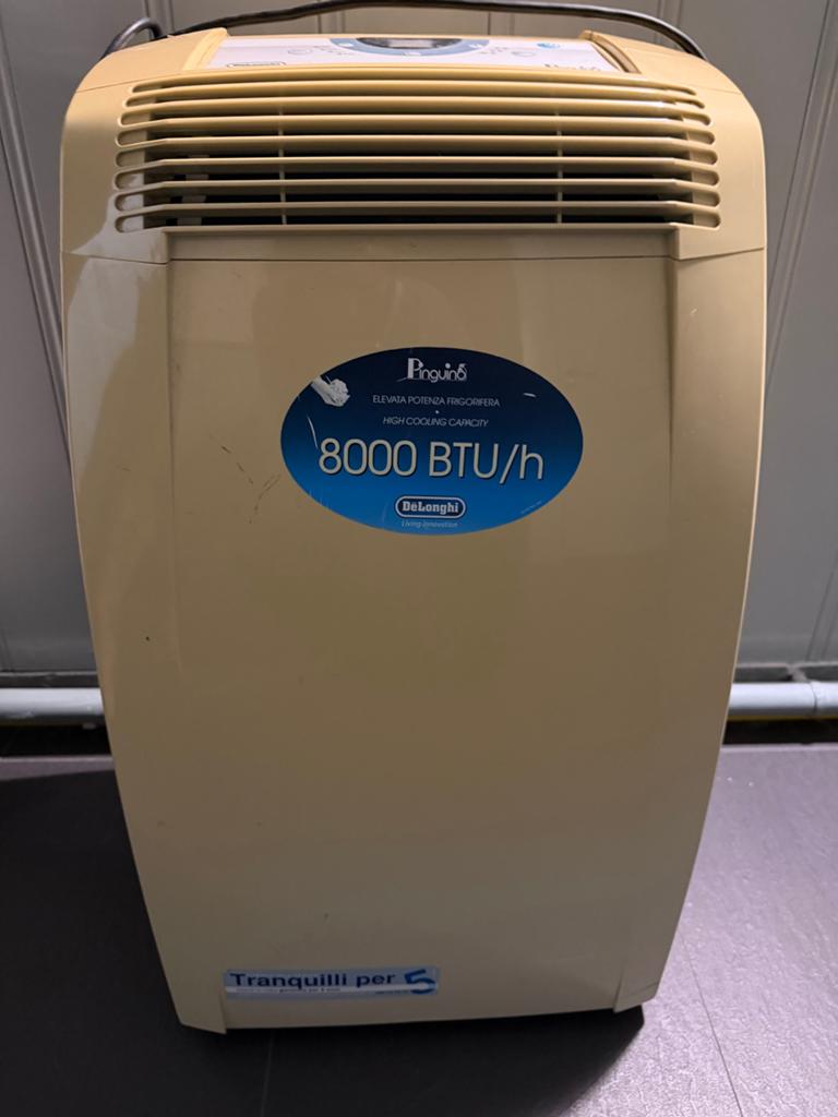 DeLonghi Pinguino PAC C80 Mobiele Airco 8000 BTU/u, Ophalen, Gebruikt, Minder dan 60 m³, 3 snelheden of meer