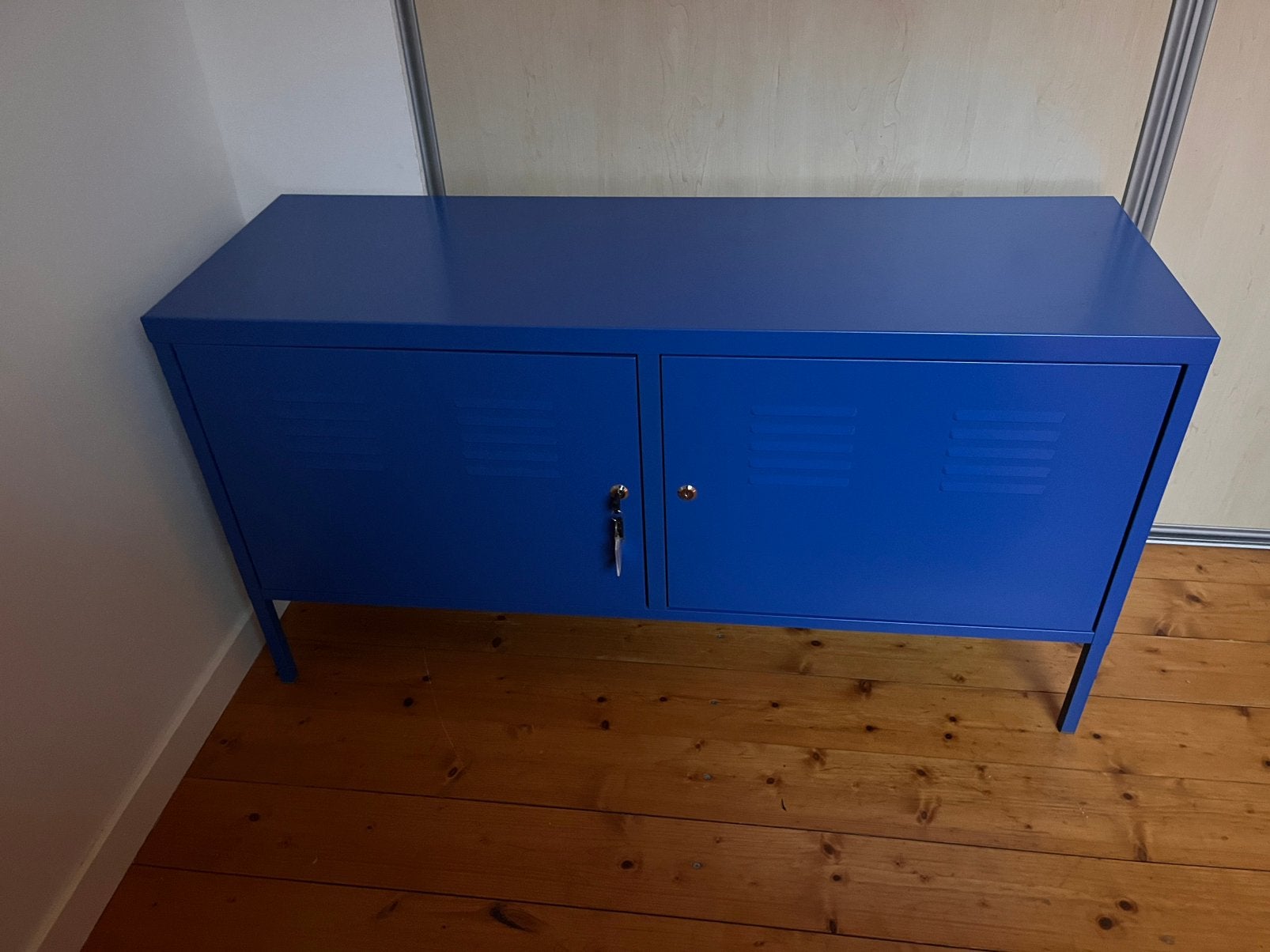 PS kast ikea kobaltblauw collectors item, Ophalen
