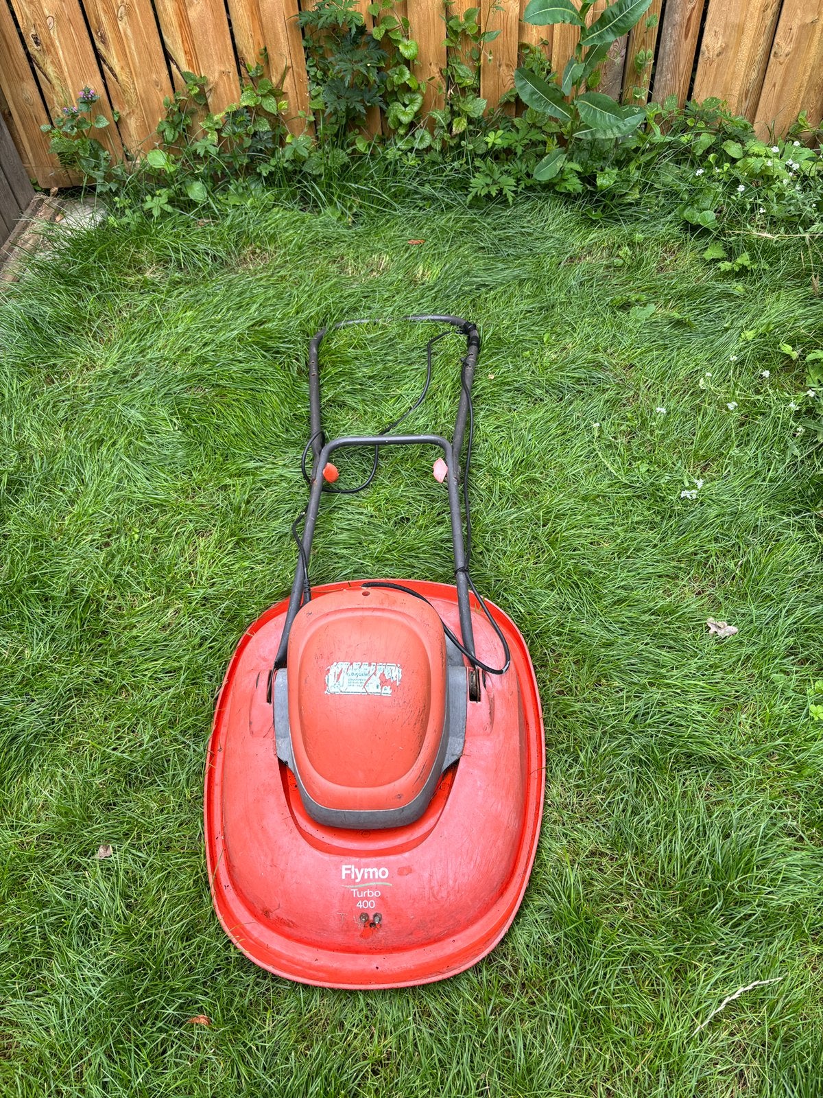 Flymo Turbo 400 grasmaaier (zweefmaaier), Zweefmaaier, Ophalen, Gebruikt, Elektrische grasmaaier