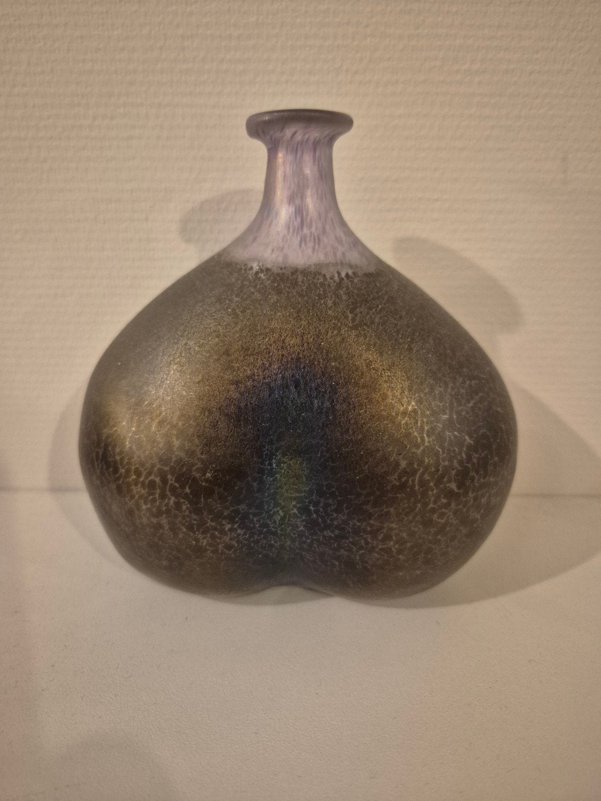 Prachtige Kosta Boda "Volcano" design vaas – Bertil Vallien, Ophalen of Verzenden