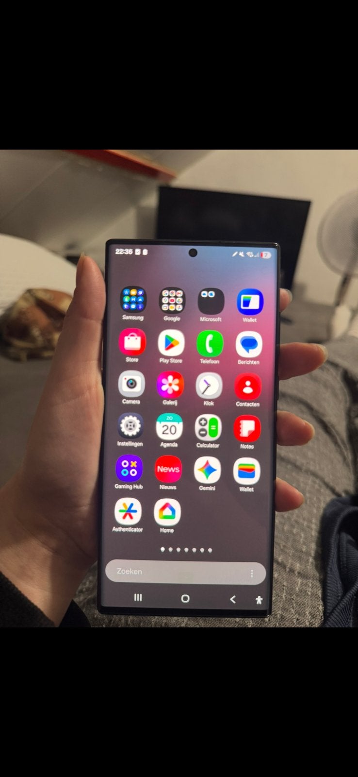 Foto 6 van Samsung S22 Ultra 256GB inclusief S-pen lees omschrijving