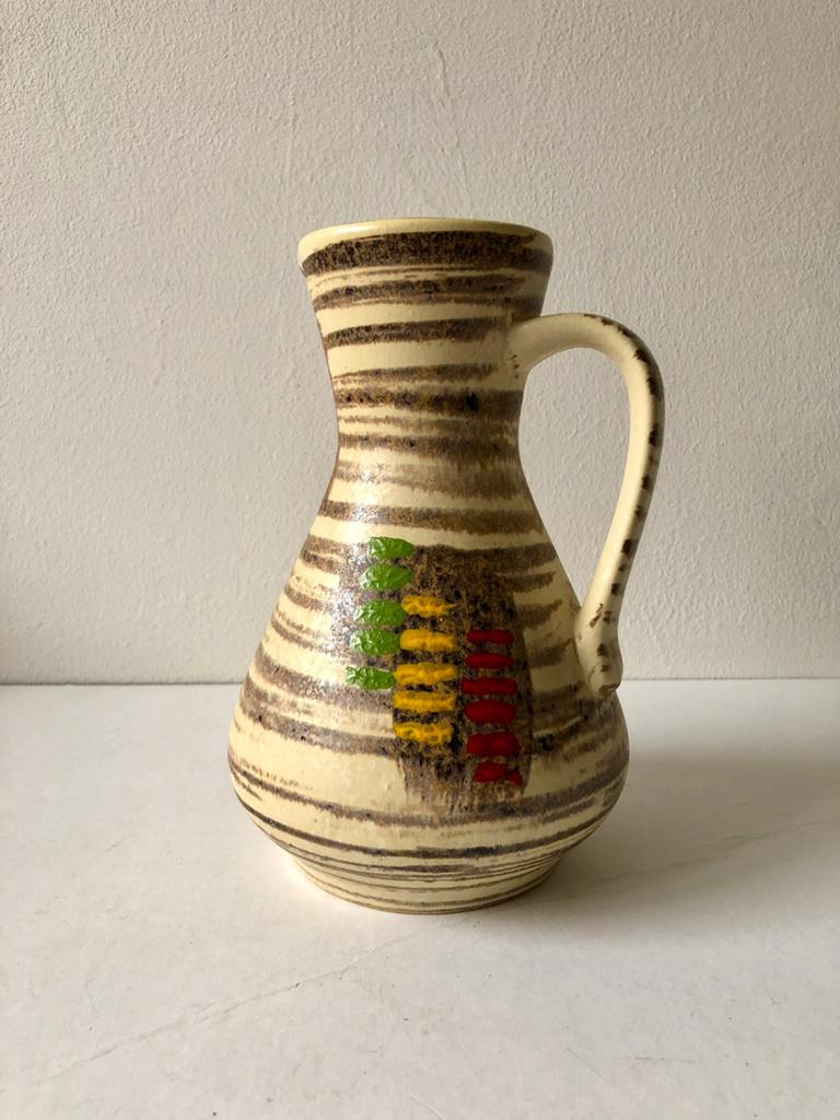 West germany vintage vaas kan nr 218 / 18, Antiek en Kunst, Antiek | Vazen, Ophalen of Verzenden
