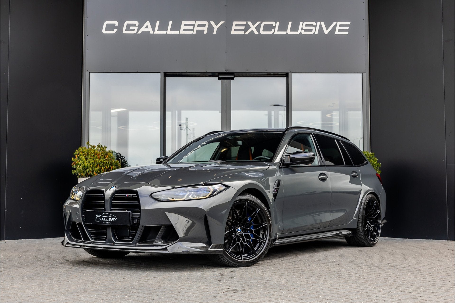 BMW M3 Touring xDrive Competition - Dravit Grau | Kuipstoele, Auto's, Automaat, Gebruikt, Vierwielaandrijving, 3-Serie