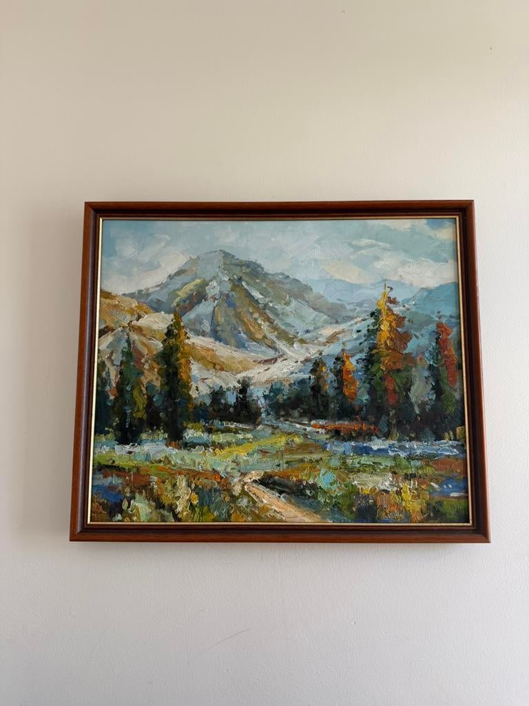 Landscape painting, Ophalen