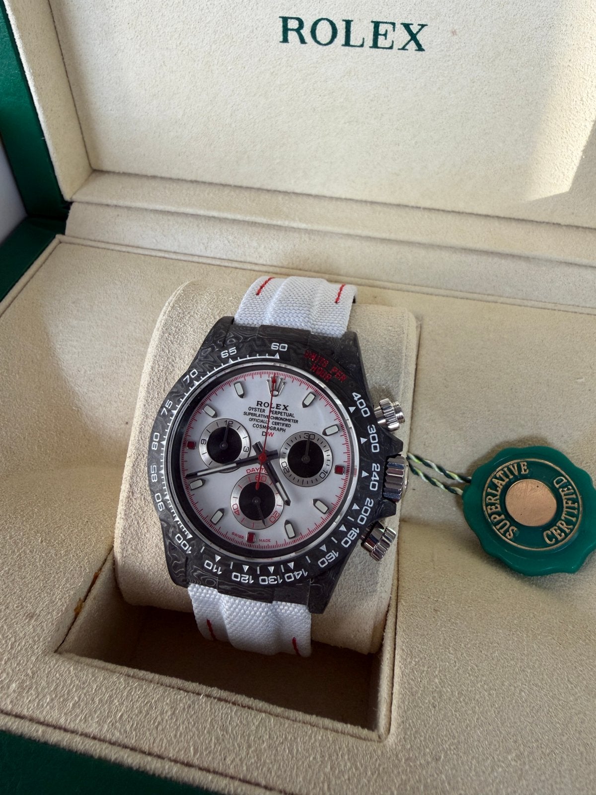 Rolex Daytona Limited Edition Polshorloge, Overige materialen, Rolex, Polshorloge, Ophalen of Verzenden
