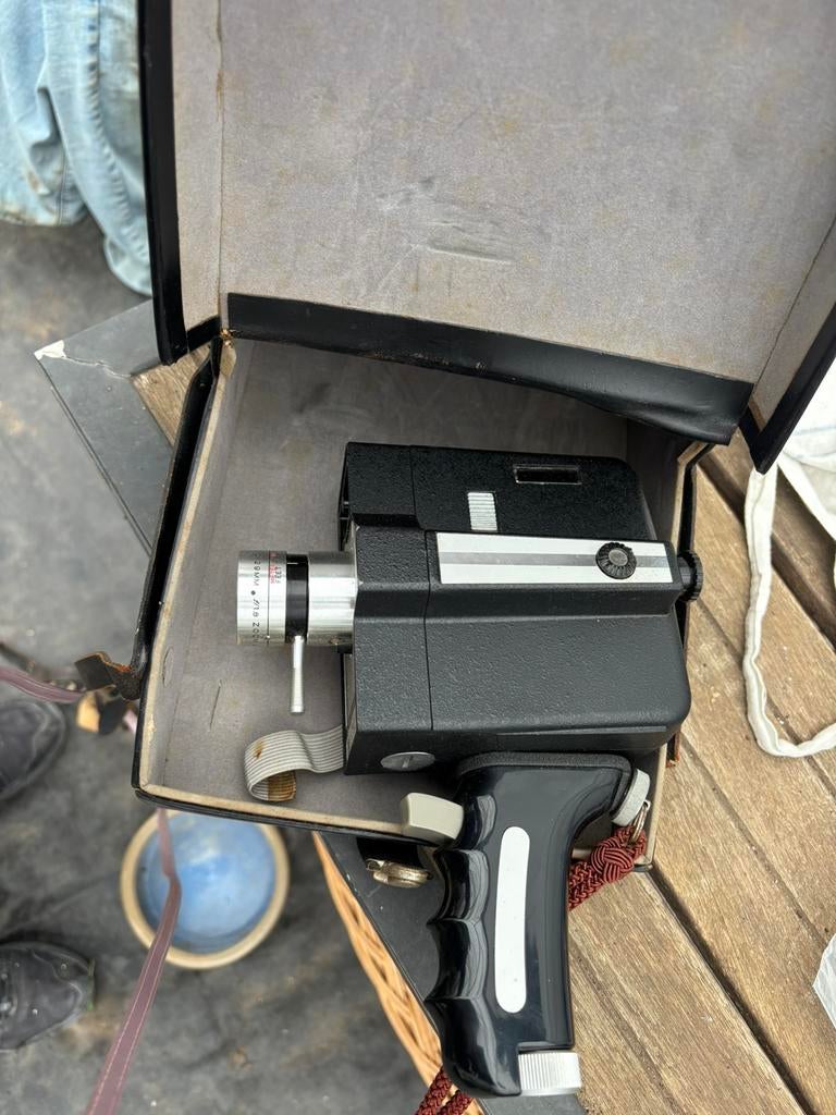 vintage Bell & Howell Zoom Reflex 8mm filmcamera, Ophalen of Verzenden, 8mm