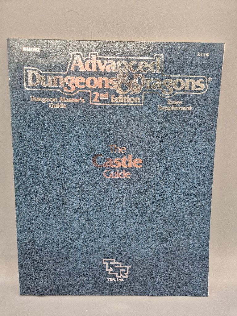 AD&D 2nd Edition – The Castle Guide (DMGR2 / TSR 2114), Ophalen of Verzenden, Gebruikt, Historisch, Boek of Catalogus