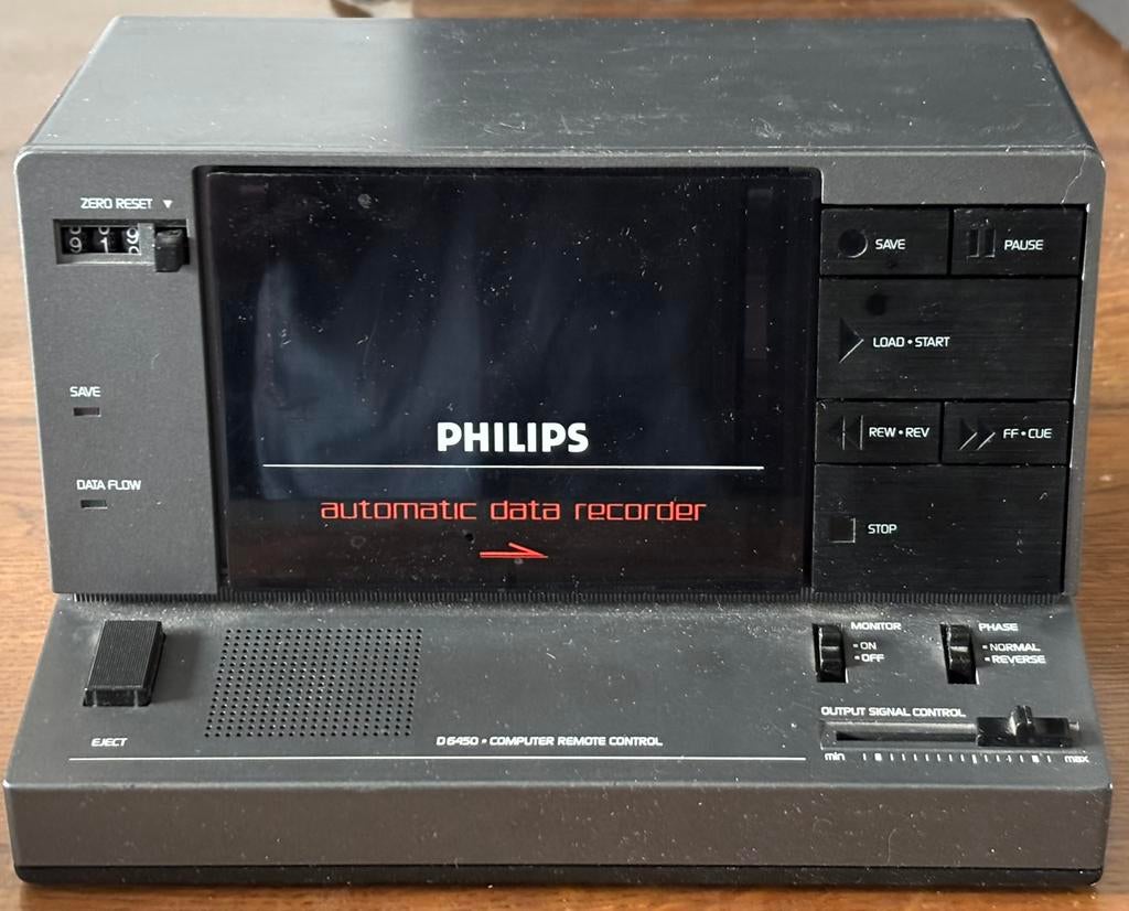 Philips D6450 MSX datarecorder (gereviseerd), Ophalen of Verzenden