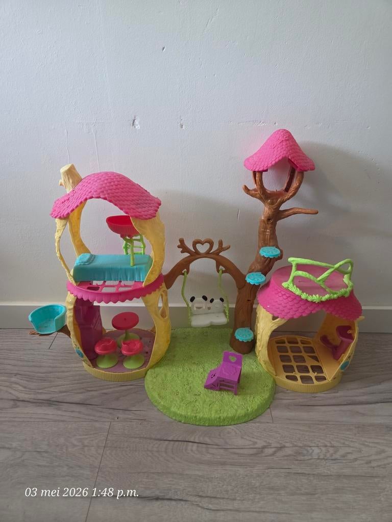 Enchantimals Speelset Boomhut met Accessoires zonder poppetj, Ophalen of Verzenden, Jongen of Meisje