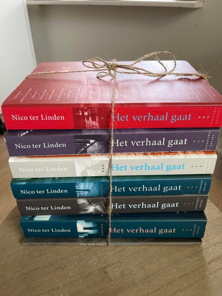Nico ter Linden - Het verhaal gaat (6-delige set), Boeken, Ophalen of Verzenden, Zo goed als nieuw