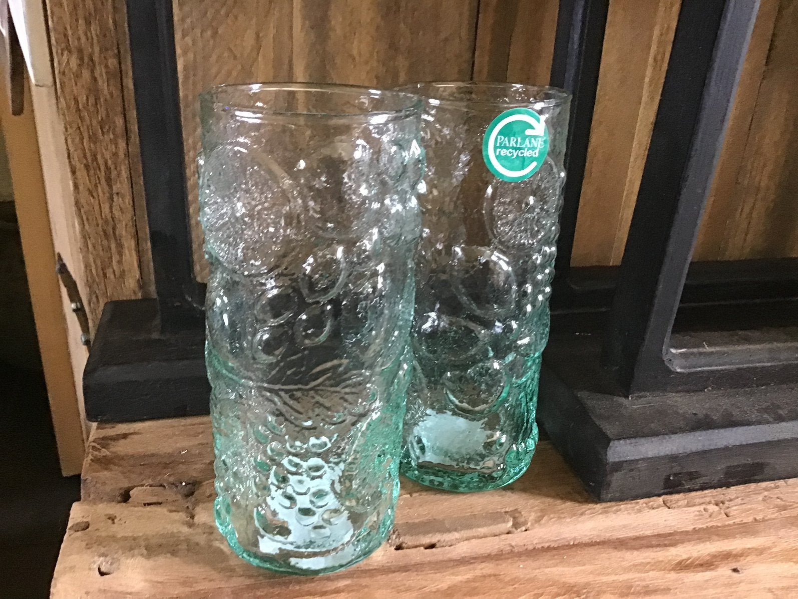 NIEUW set 6 longdrink glazen drinkglazen gerecycled, Huis en Inrichting, Ophalen, Nieuw