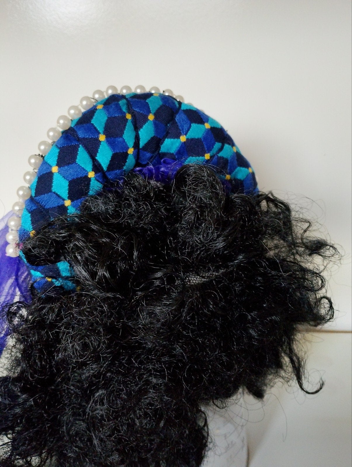leuke diadeem met sluier voor middeleeuwse feesten, Kleding | Dames, Ophalen, Zo goed als nieuw, Carnaval