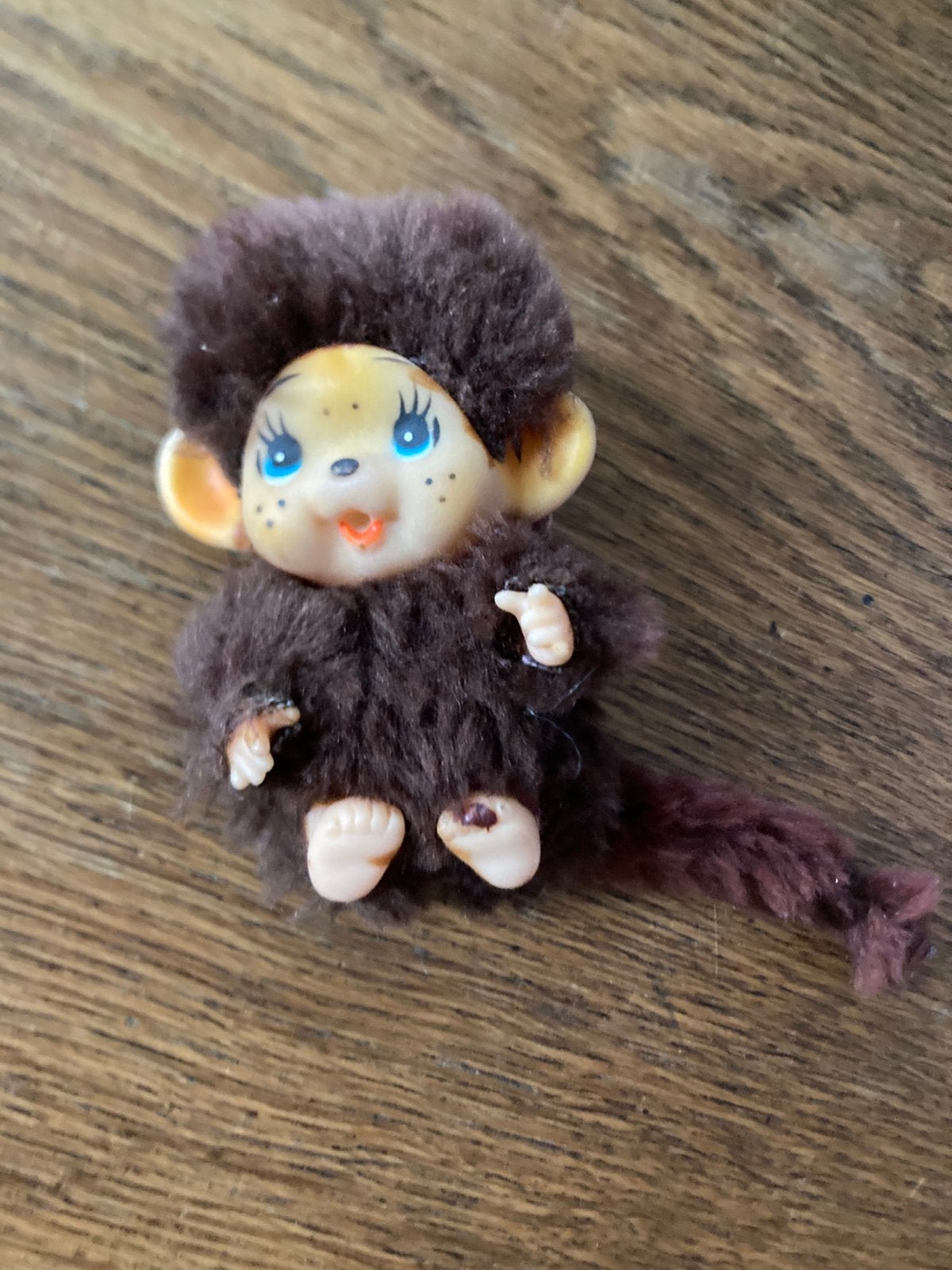 Vintage kleine monchichi, Ophalen of Verzenden, Zo goed als nieuw
