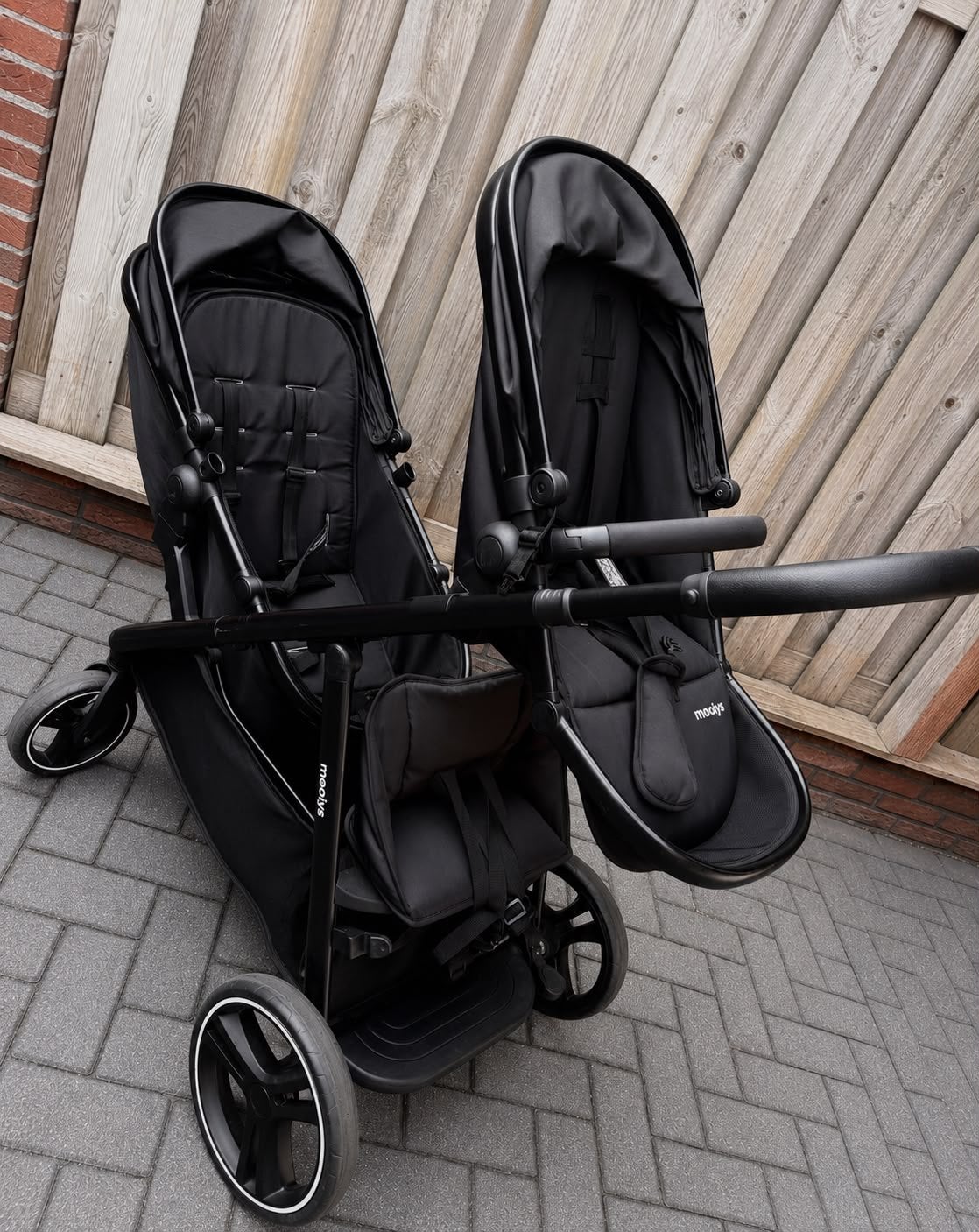 Duo buggy/wagen, Ophalen, Zo goed als nieuw, Kinderwagen of Buggy