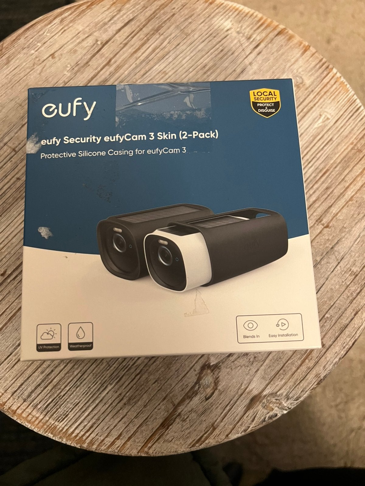 Nieuw 2x zwarte Eufy S330 camera hoesjes, Audio, Tv en Foto, Videobewaking, Ophalen, Nieuw