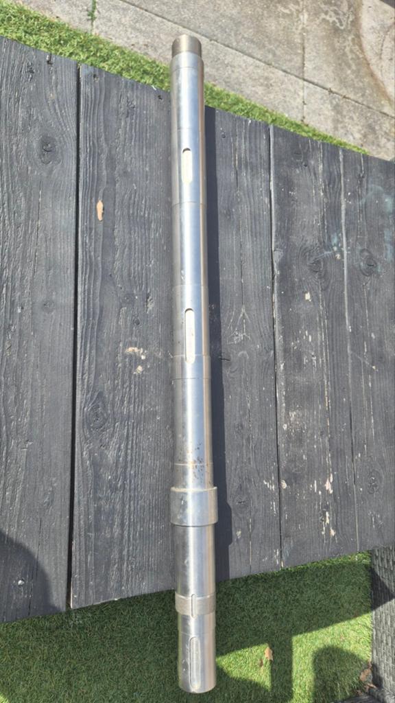 Massieve metalen aandrijfas voor pompen/machines, Ophalen