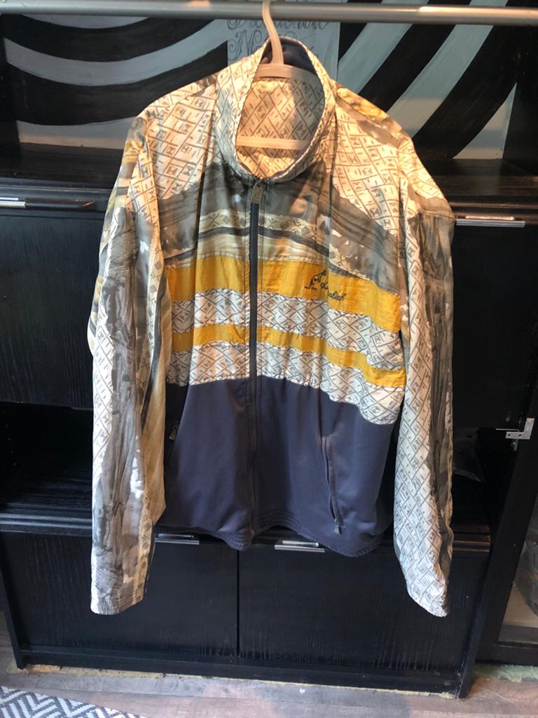 Oldschool dubbelzijdig australian jack, Kleding | Heren, Ophalen of Verzenden, Gedragen, Maat 56/58 (XL), Beige