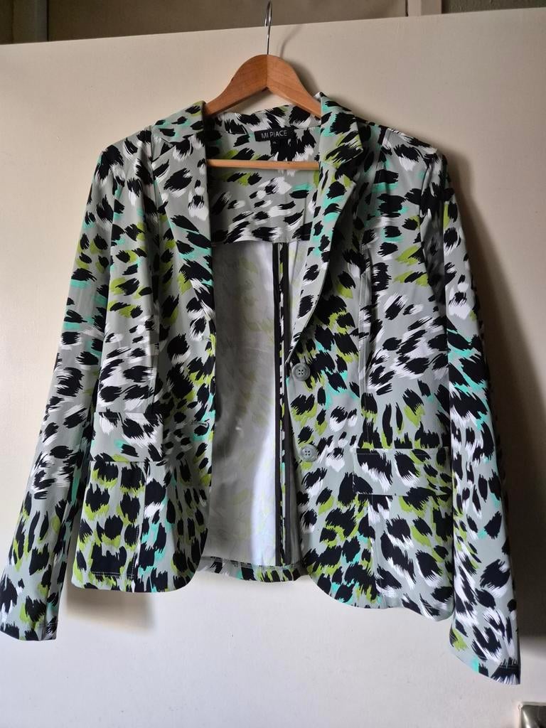 Mi piace blazer, Kleding | Dames, Ophalen of Verzenden, Nieuw, Maat 46/48 (XL) of groter, Groen