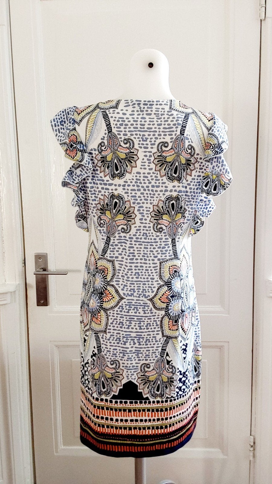 Leuke K-design jurk maat M, Maat 38/40 (M), Meerkleurig, ., Ophalen of Verzenden
