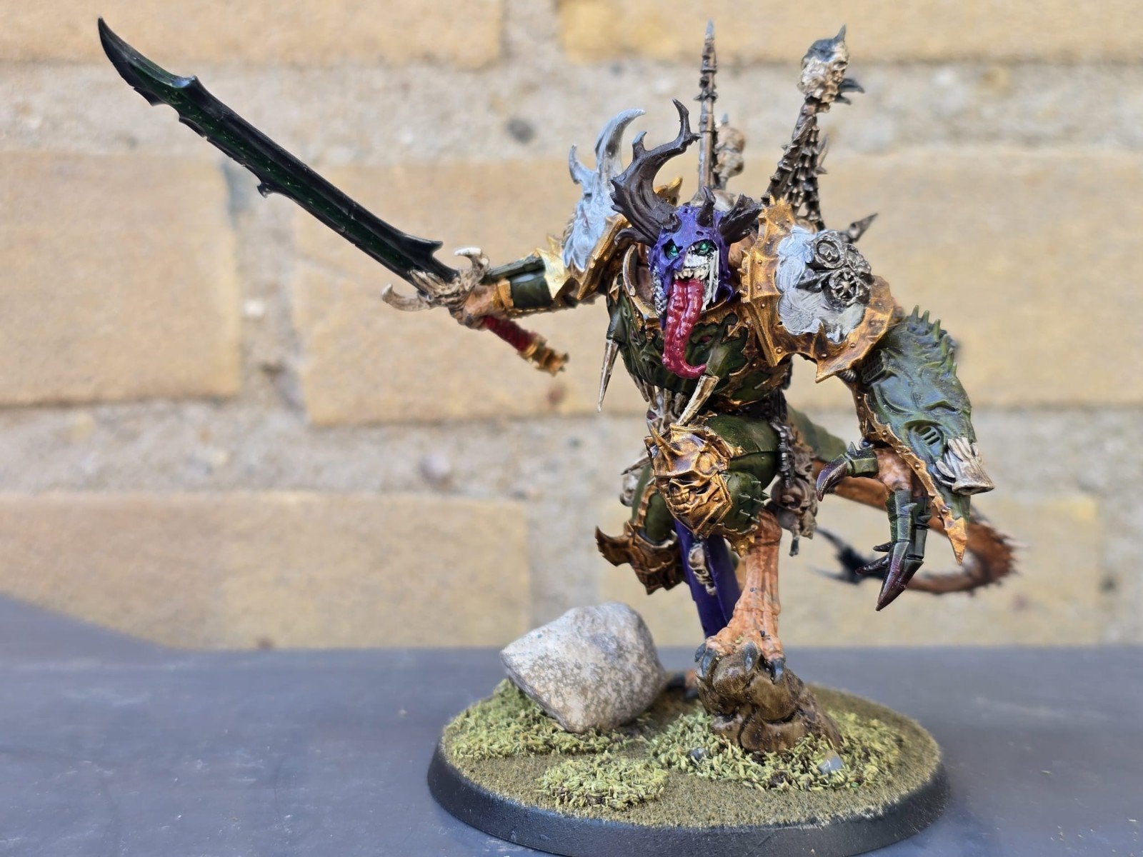 Daemon Prince of Nurgle - Warhammer 40K / Age of Sigmar, Ophalen of Verzenden, Zo goed als nieuw