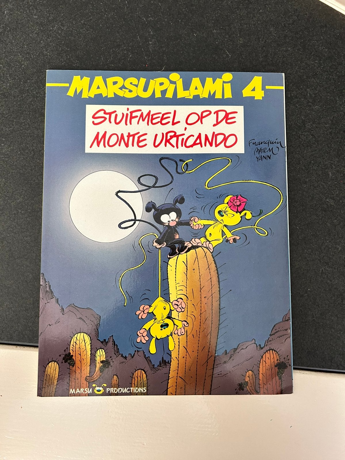 Marsupilami 4, Eén comic, Ophalen of Verzenden, Zo goed als nieuw, Europa