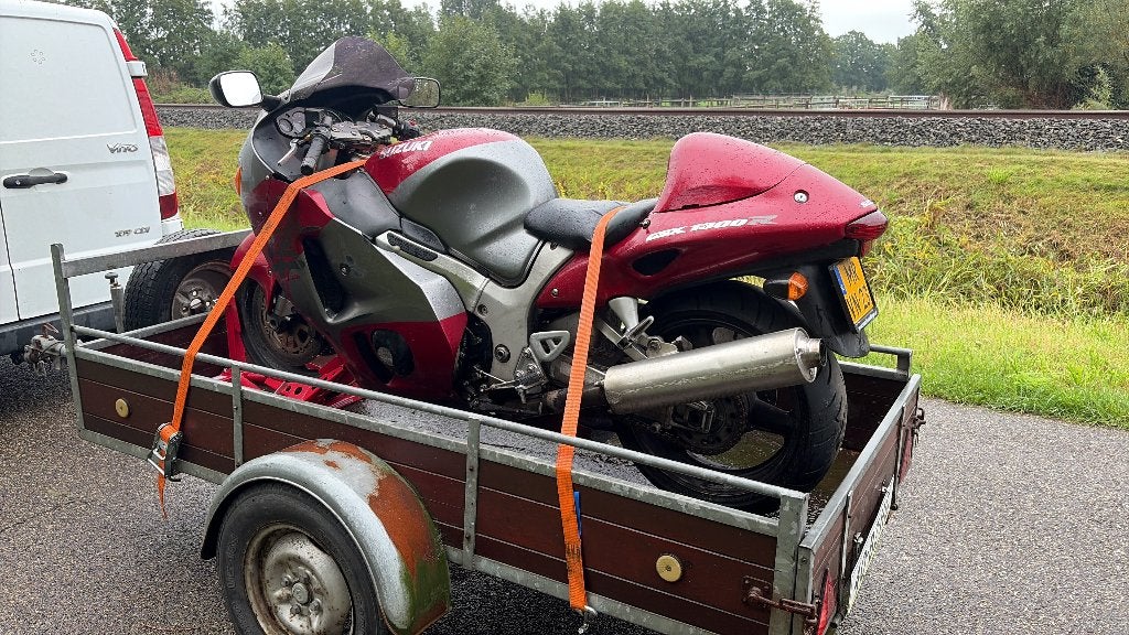 Suzuki Hayabusa Gen1 GSX1300R frame, Motoren, Ophalen, Gebruikt