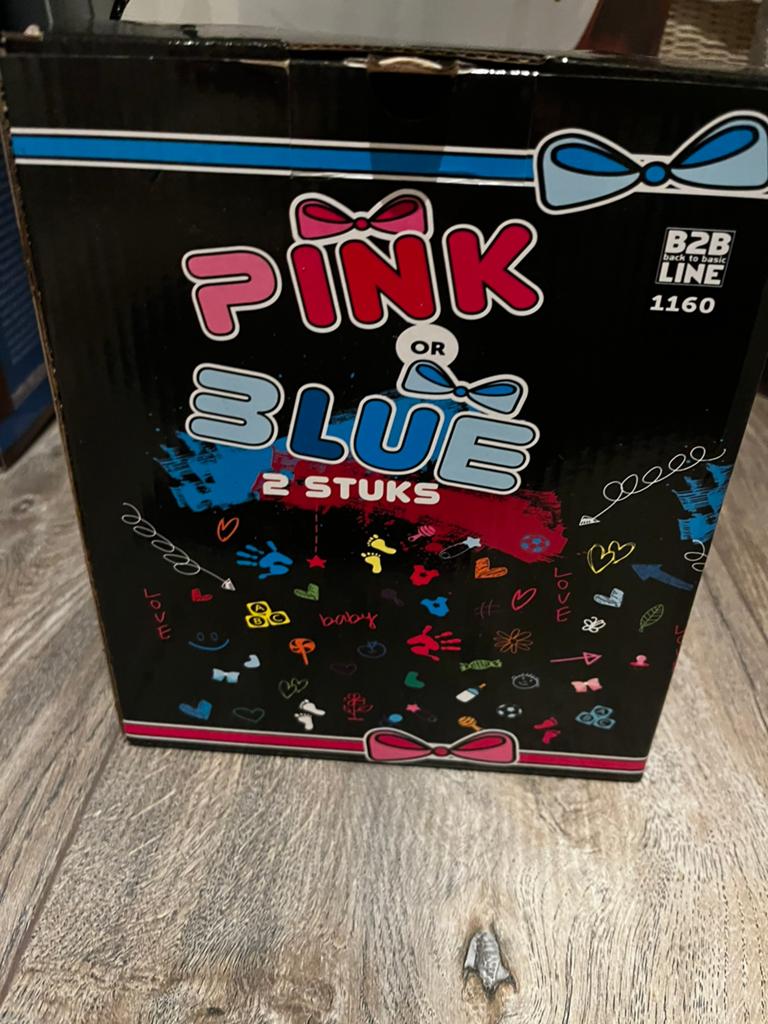 Gender vuurwerk roze, Ophalen, Nieuw