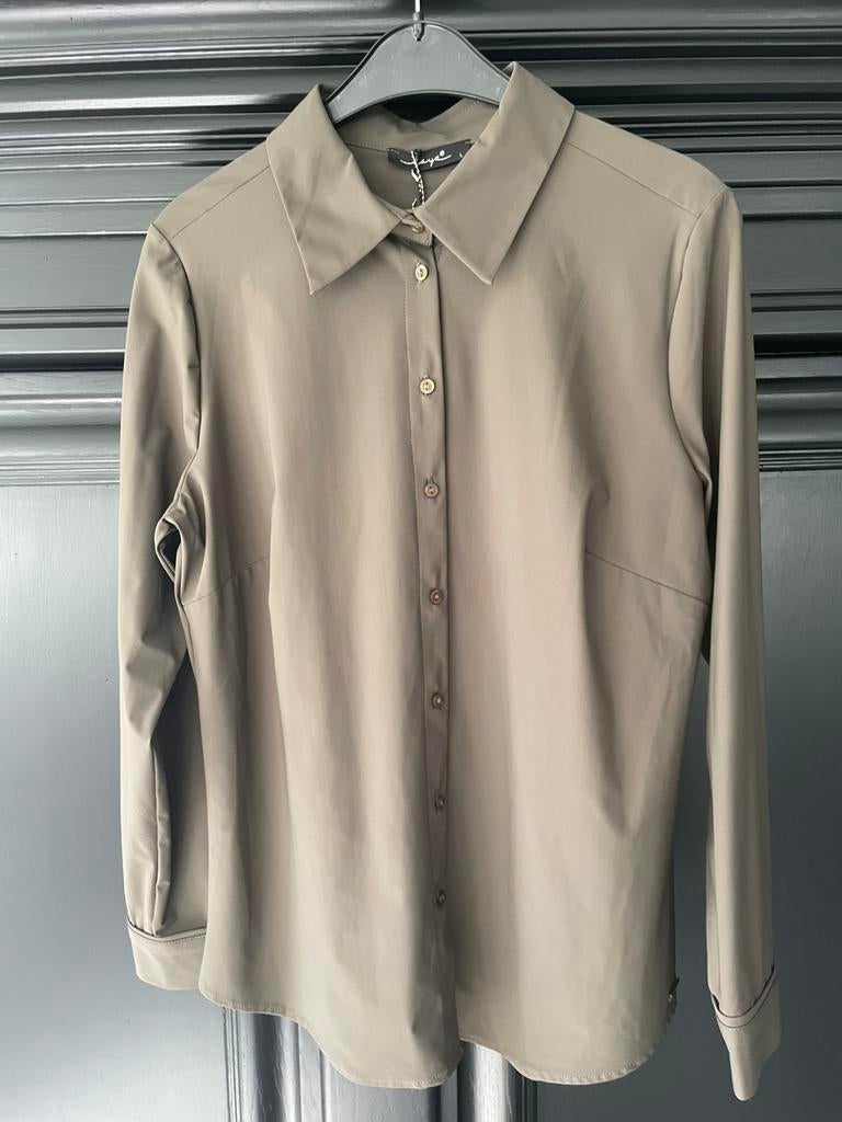 Stijlvolle travel blouse Dayz army L -nieuw-, Kleding | Dames, Verzenden, Zo goed als nieuw, Maat 38/40 (M), Groen