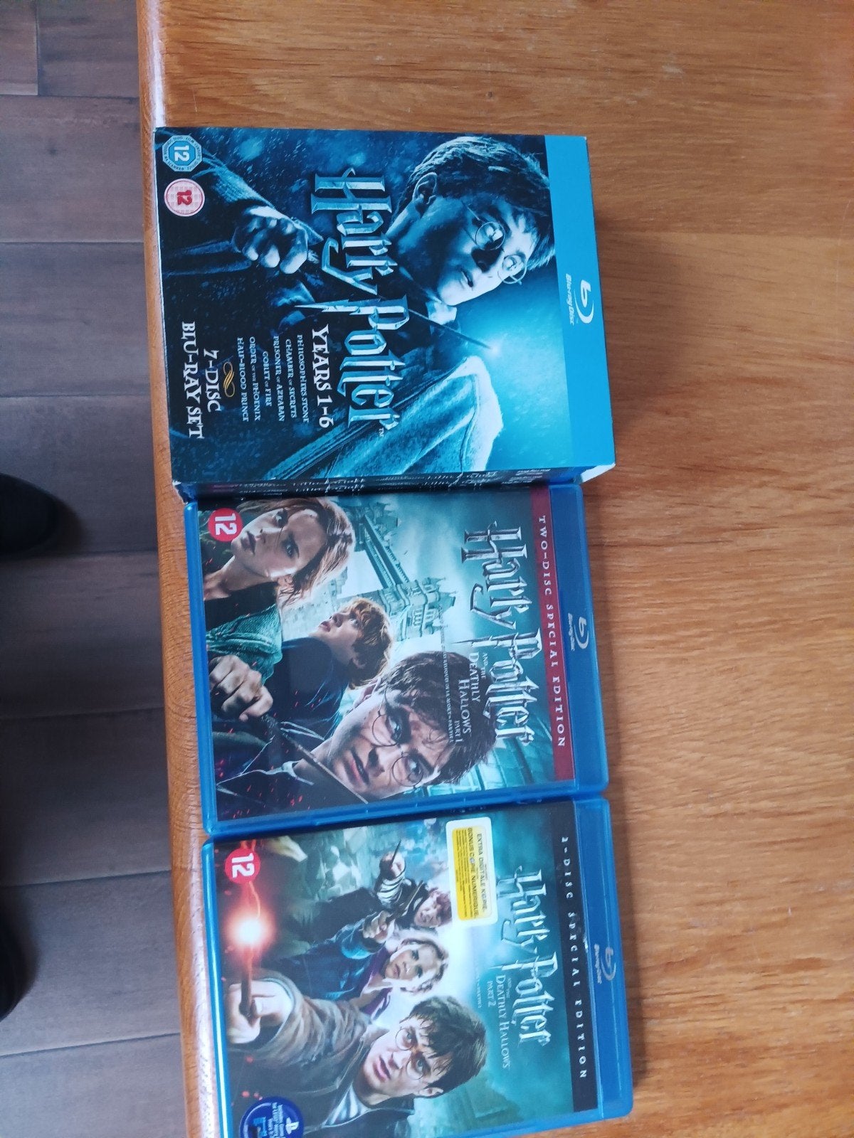 Harry Potter Blu-ray Boxset - Jaren 1+6 + Deel 7 & 8, Cd's en Dvd's, Blu-ray, Gebruikt, Science Fiction en Fantasy, Boxset, Ophalen of Verzenden