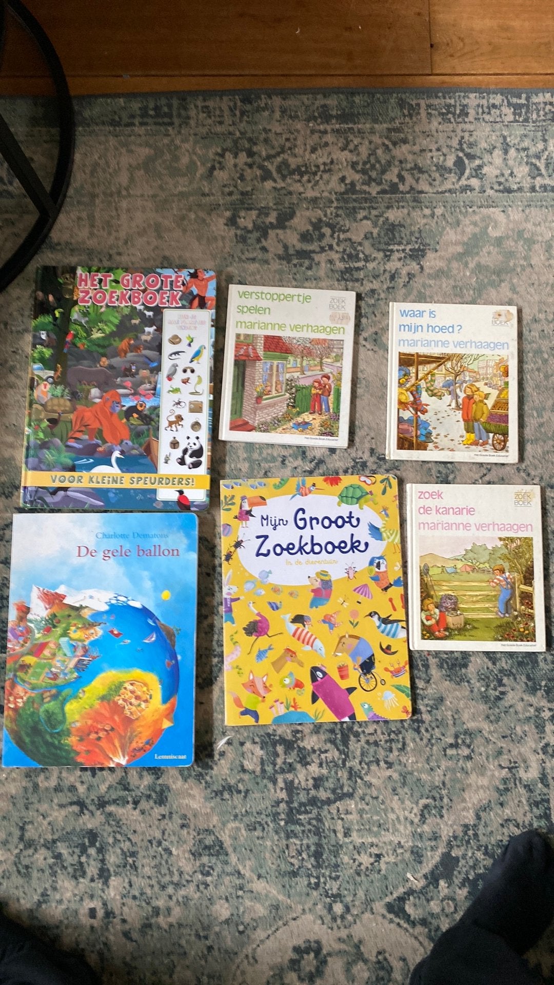 Kinder zoekboeken, Ophalen, Zo goed als nieuw